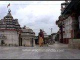 Inside the Kedareswar Temple in Bhubaneswar, Orissa