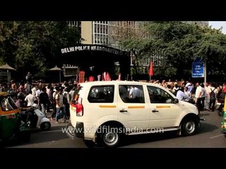 SUCI protests, outside Police Head Quarters, Delhi