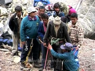 Crossing a Dangerous Ridge in Nanda Devi
