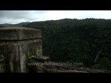 Panoramic sight of Jog Falls from view point in Karnataka