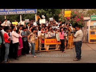 Outrage on Masoom's rape at AIIMS Hospital