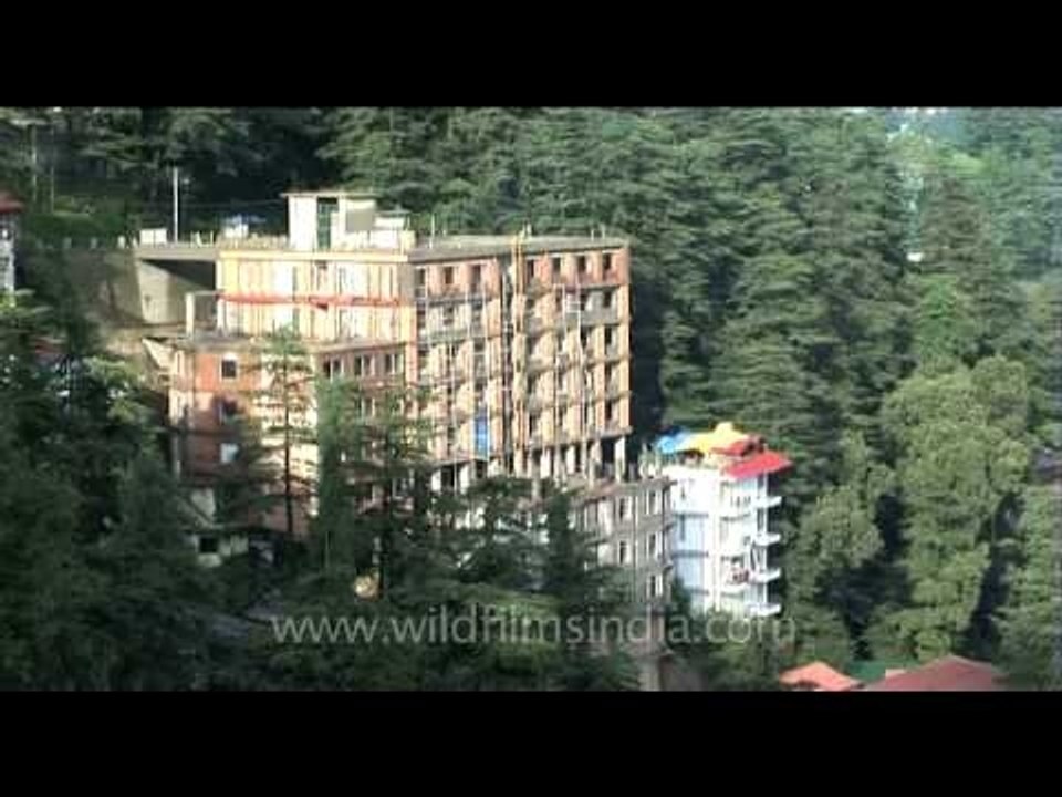 Houses in the Hills of Shimla