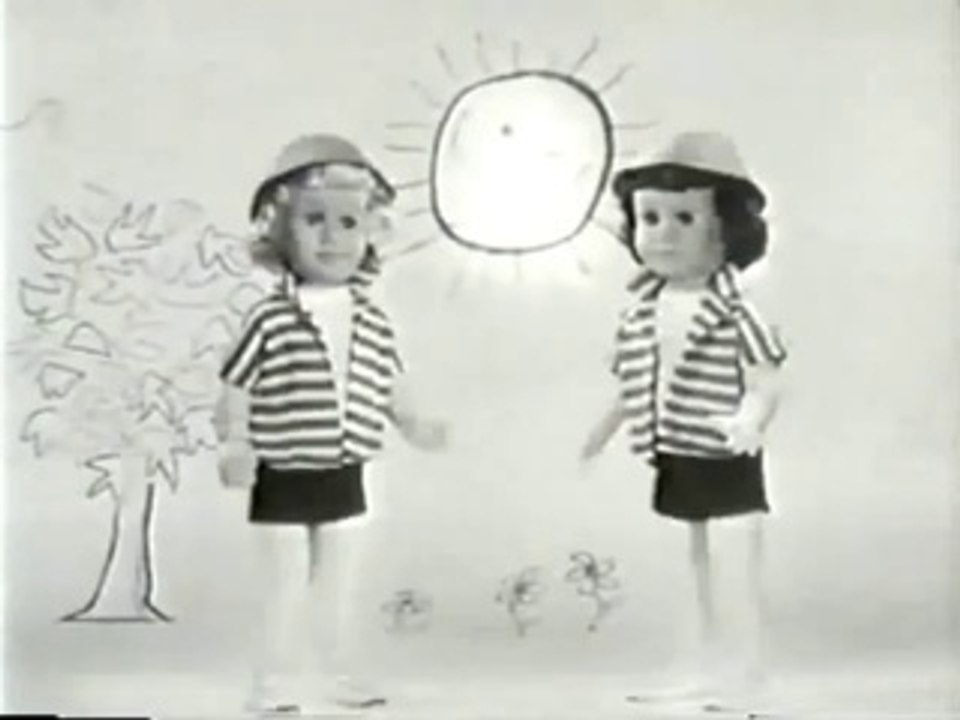 Chatty Cathy toy doll TV Commercial 1960's
