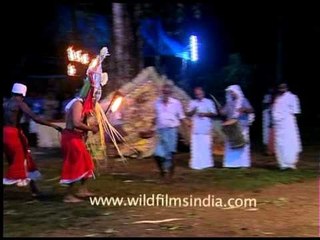 The week-long festival here features a wide variety of Padayani performances- Padayani