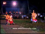 Padayani one of the most colourful and spectacular ritual art associated with the festivals