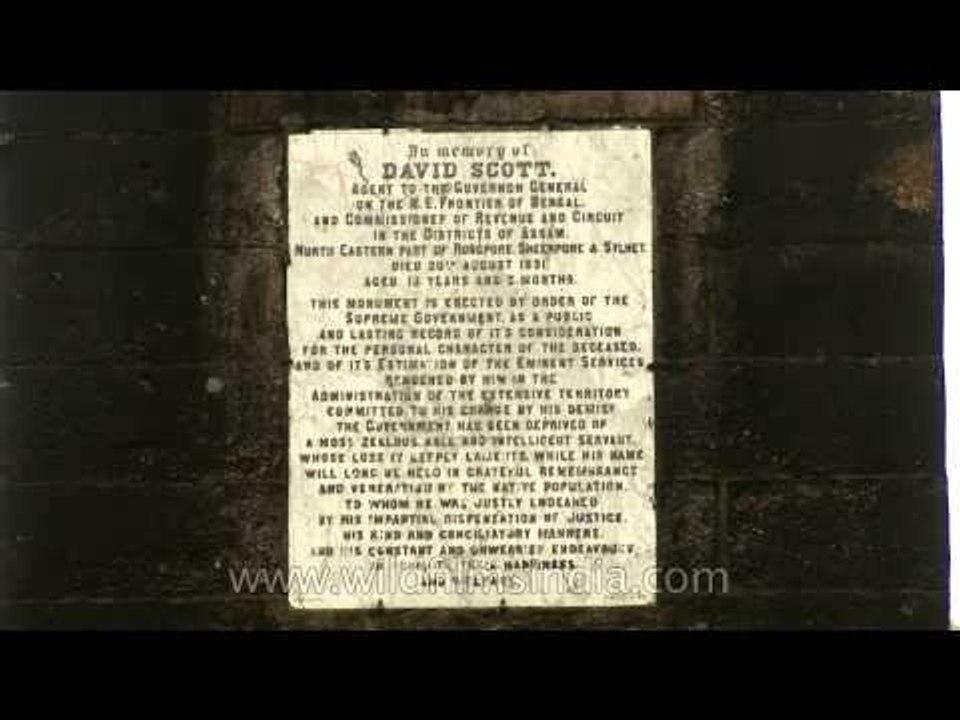 David Scott Memorial - Cherrapunji