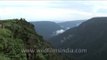 Nohkalikai Falls cascading down the steep cliffs of Cherrapunji, Meghalaya