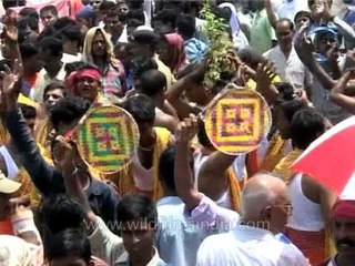 Excitement and fervour at its peak at the Ratha yatra, the Festival of Chariot in Puri