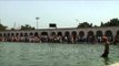Devotees paying obeisance and taking holy dip in Sarovar at Gurudwara Takht Sri Kesgarh Sahib