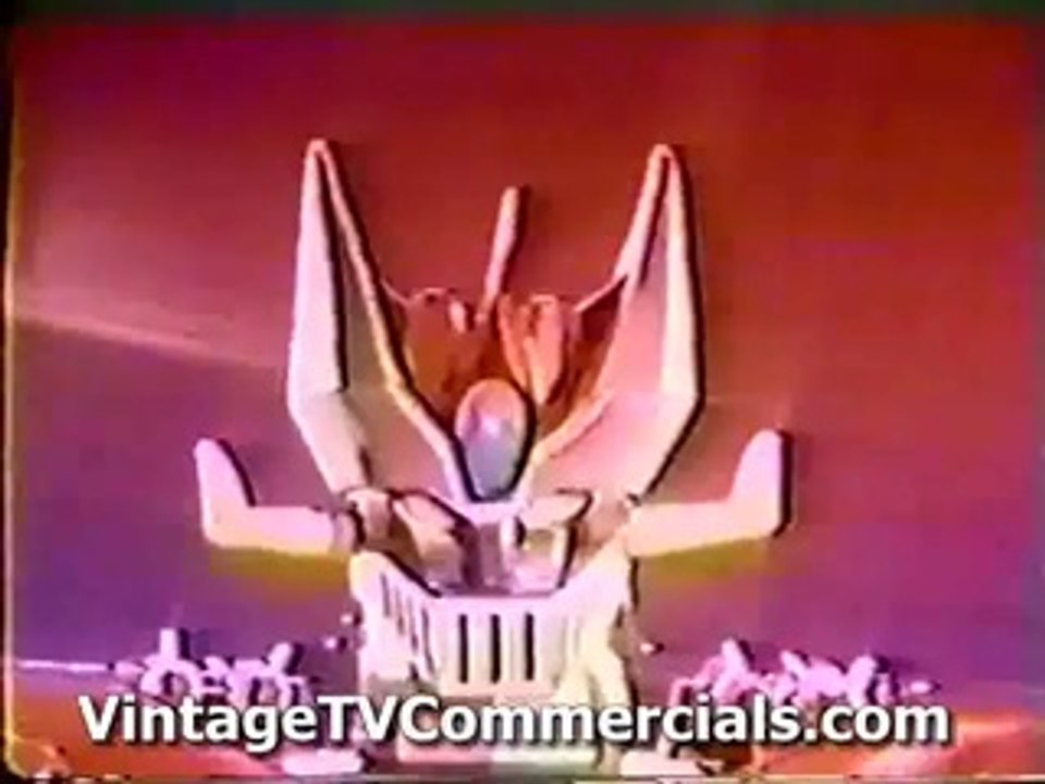 1970's Voltron style Japanese Toy Robot TV Commercial