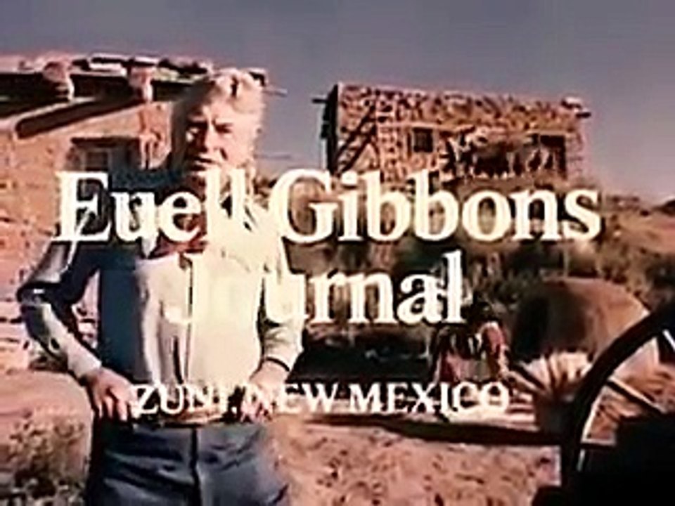 1970s EUELL GIBBON GRAPE NUTS COMMERCIAL ~ ZUNI INDIANS