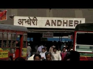 Andheri-Busy Mumbai station