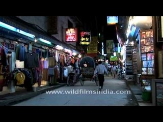 Late night view of Nepal's Capital