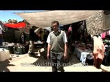 Street shops in Ladakh selling all kinds of goods