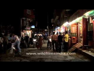 Shopping streets around Kathmandu