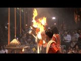 Ganga Aarti ceremony in Banaras