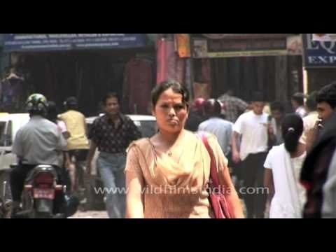 Congested streets of Kathmandu, Nepal