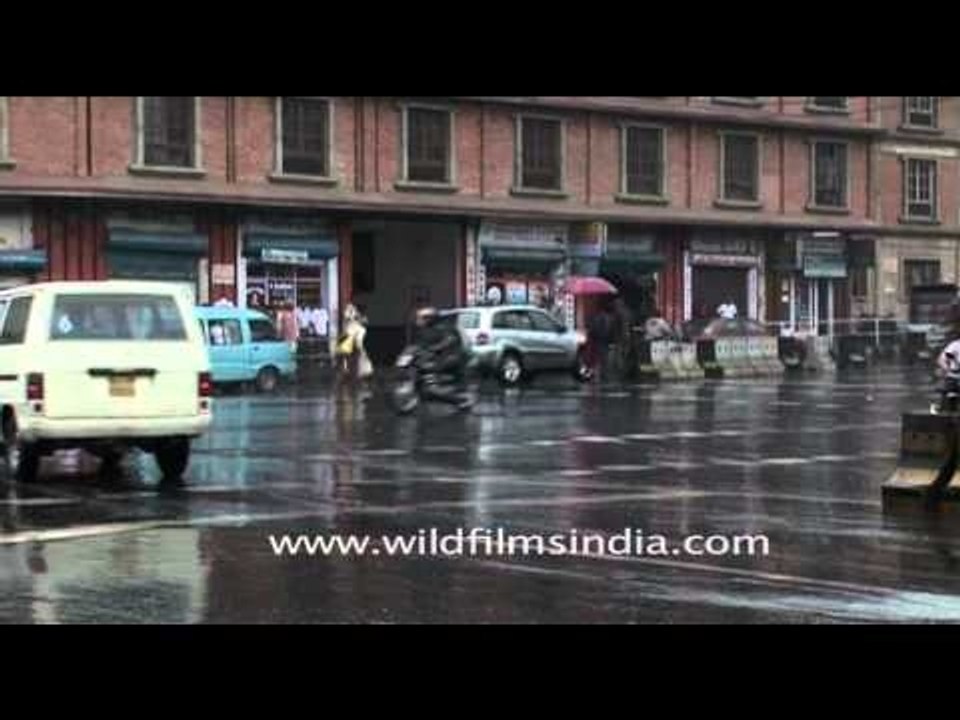 Monsoon rains in Nepal