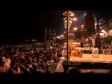 Evening Ganga Aarti at Dashashwamedh ghat, Varanasi