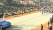 Indian Navy's tableau on display at the Republic Day in New Delhi