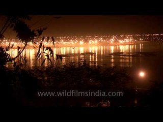 The spectacular Ganga aarti in Varanasi