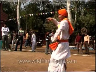 A splendid performance by Rajasthani Troupe