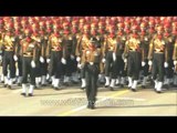 Impressive eyes - right by Indian Army march-past contingents at the R - Day Parade!