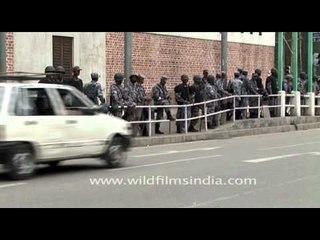 Nepal Armed Force, on duty in Kathmandu