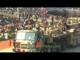 India's missile might : Prithvi SRBM & Agni-1 displayed at the R - Day Parade