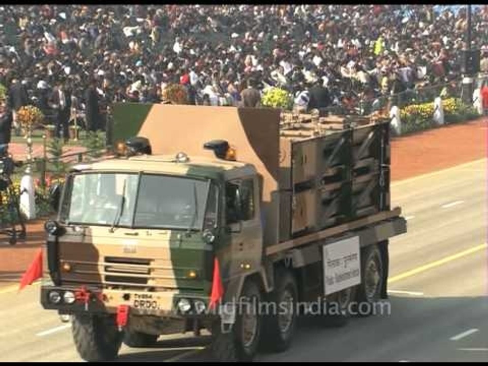 Weapons systems of India put on display at the Republic Day Parade, New Delhi