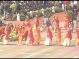 Republic Day parade in New Delhi portraying the rich and diverse culture of India