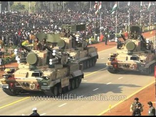 India's military might display on Republic Day at Rajpath, Delhi