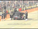 Chief guests on their arrival ushered into the VIP section - Republic Day, Delhi