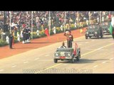 Indian Army saluting the spirit of India on Republic Day