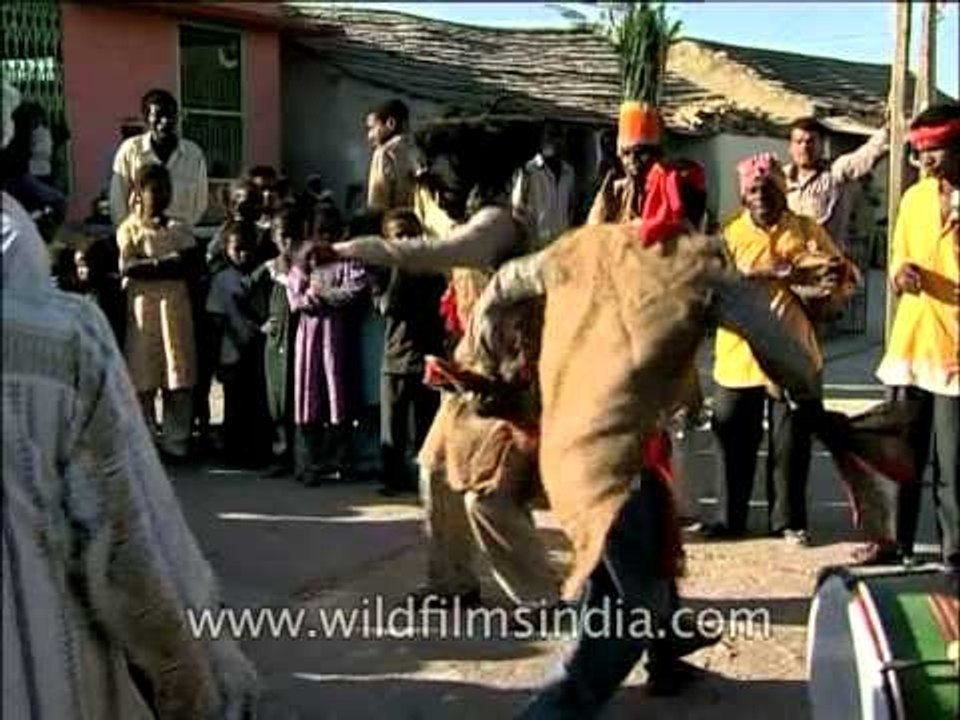 Siddi tribes dance to drum beats