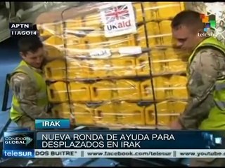 Estado Islámico toma localidades del sur de Irak; RU envía alimentos
