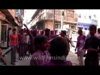 Sing and dance and be happy because today is Holi