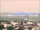 Flight take off at Indira Gandhi International Airport, Delhi