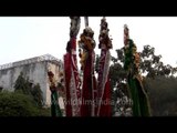 Shia muslims performing ritual ceremonies of Muharram at Imambara, Delhi