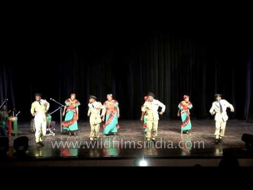 "Aka Kwacha" national dance troupe from Malawi