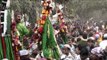 Shia muslims performing Muharram rituals at Imambara