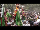 Shia muslims performing Muharram rituals at Imambara