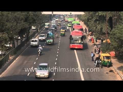 Road to Indira Gandhi International Airport, Delhi
