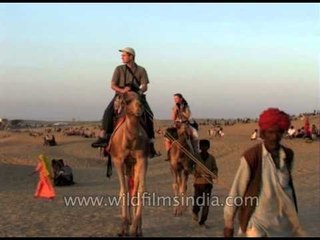 Camel Safari in Thar Desert