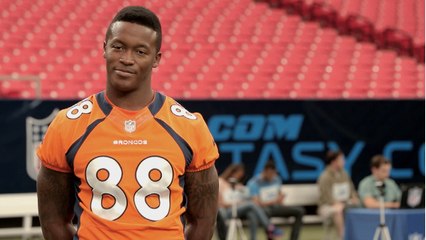 Demaryius Thomas has better hands than his co-star