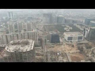 Gurgaon - India's youngest city, seen from the air