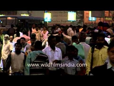 Largest train station in India - Howrah Station, West Bengal