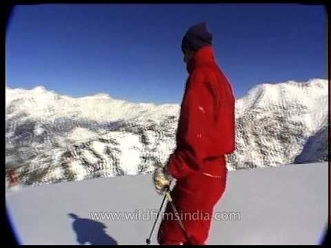 Heli-skiing: A snowy sport