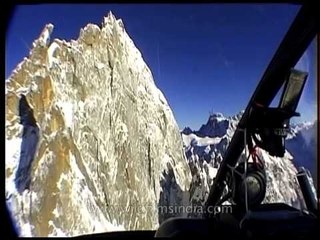 Scenic flight over the Himalayas