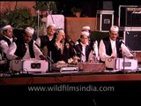 Fakirs (sufi) from the Bengal - Bihar Sufi folk group at International Sufi Festival in New Delhi